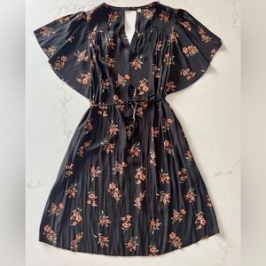 Margaret O’Leary Black Silk-like MIDI Dress